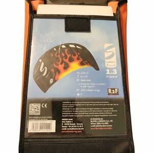 Symphony Beach Kite 1.3 Flame - Black and Orange